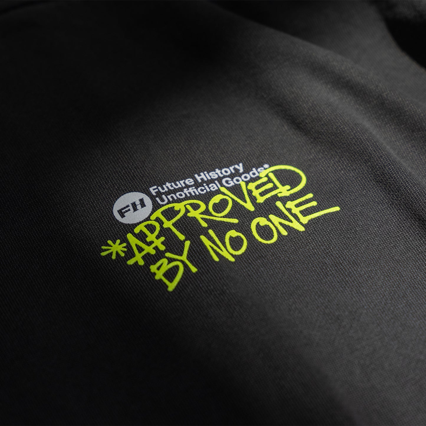 Edition 01 - Faded Black Relaxed Hoodie