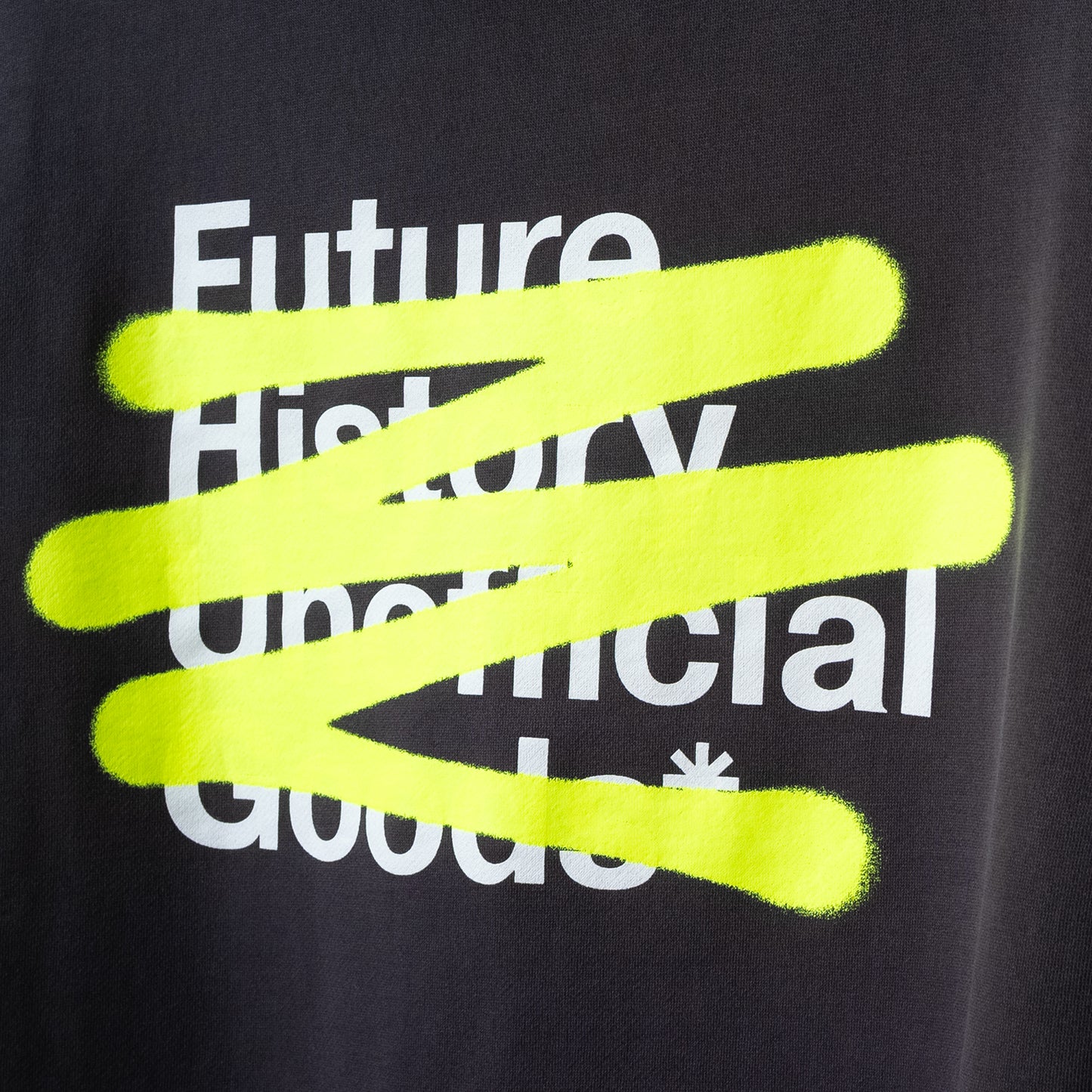 Edition 01 - Faded Black Relaxed Hoodie